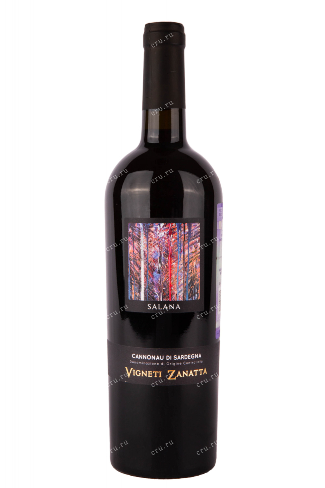 Вино Vigneti Zanatta Salana Cannonau di Sardegna 2020 0.75 л
