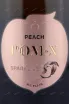 Этикетка POM-X Peach 0.75 л