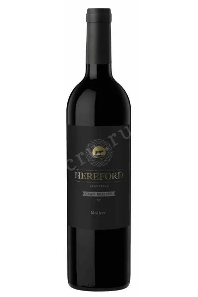 Вино Hereford Gran Reserve Malbec Mendoza 0.75 л