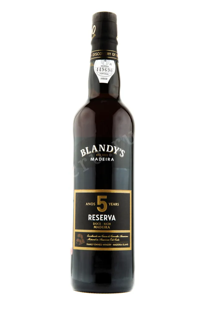 Мадера Blandys Reserva Rich 5 years 2019 0.5 л
