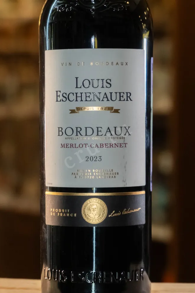 В магазине Крю Профи Louis Eschenauer Bordeaux AOC 2023 0.75 л
