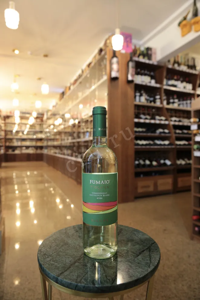 В магазине Крю Профи Banfi Fumaio Chardonnay Sauvignon Blanc Toscana IGT 2024 0.75 л
