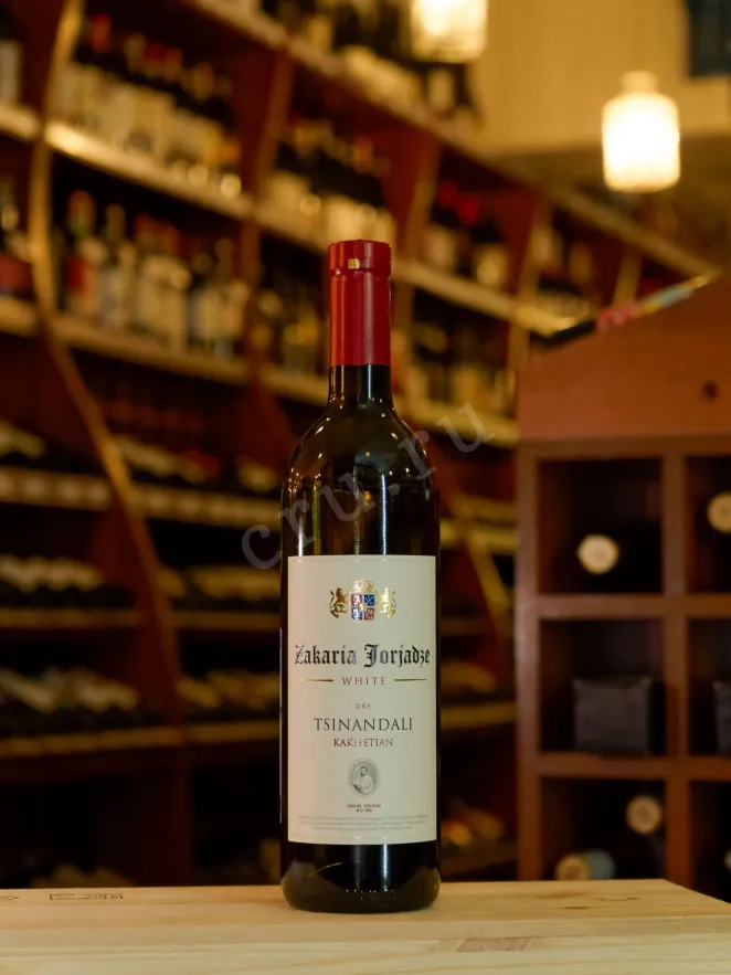 В магазине Крю Профи Zakaria Jorjadze Tsinandali 2019 0.75 л