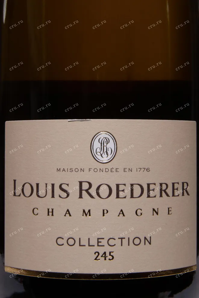 Этикетка Louis Roederer Collection 245 2019 0.75 л