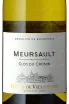 Этикетка Henri de Villamont Meusault AOC Clos du Cromin 2018 0.75 л