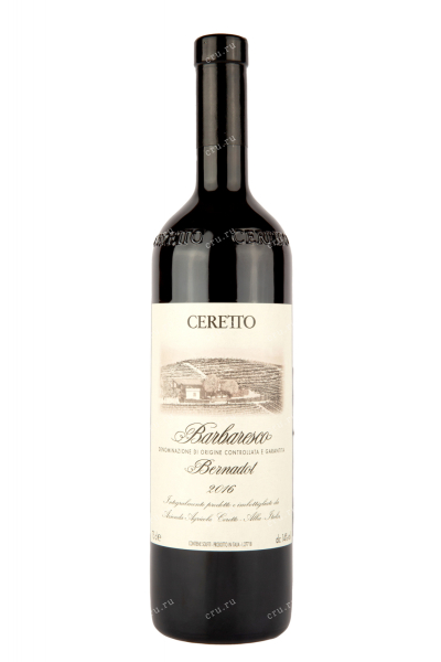 Вино Ceretto Barbaresco Bernadot 2016 0.75 л