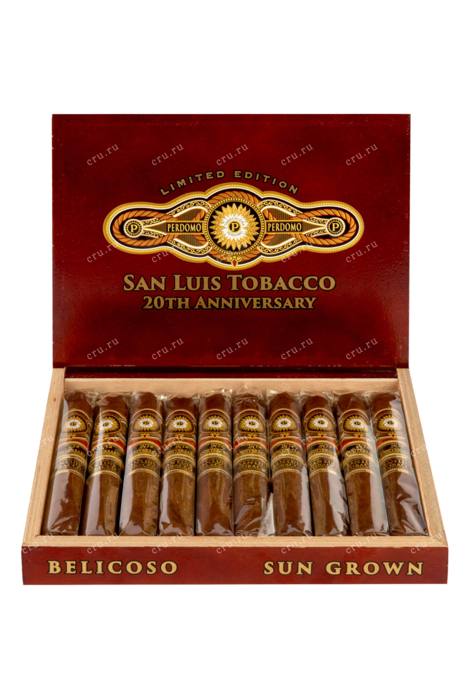 Сигары Perdomo Limited Edition San Luis Tobacco 20th Anniversary Sun Grown *10 