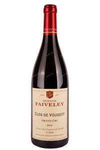 Вино Faiveley Clos de Vougeot Grand Cru 2016 0.375 л