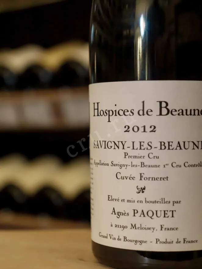 В магазине Крю Профи Agnes Paquet Savigny-les-Beaune Premier Cru Hospices de Beaune Cuvee Forneret 2012 0.75 л