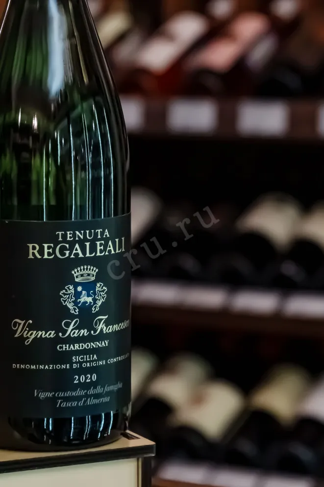 В магазине Крю Профи Tenuta Regaleali Chardonnay Vigna San Francesco 2020 0.75 л