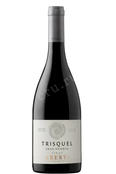 Вино Aresti Trisquel Gran Reserva Syrah Valle de Curico 2022 0.75 л