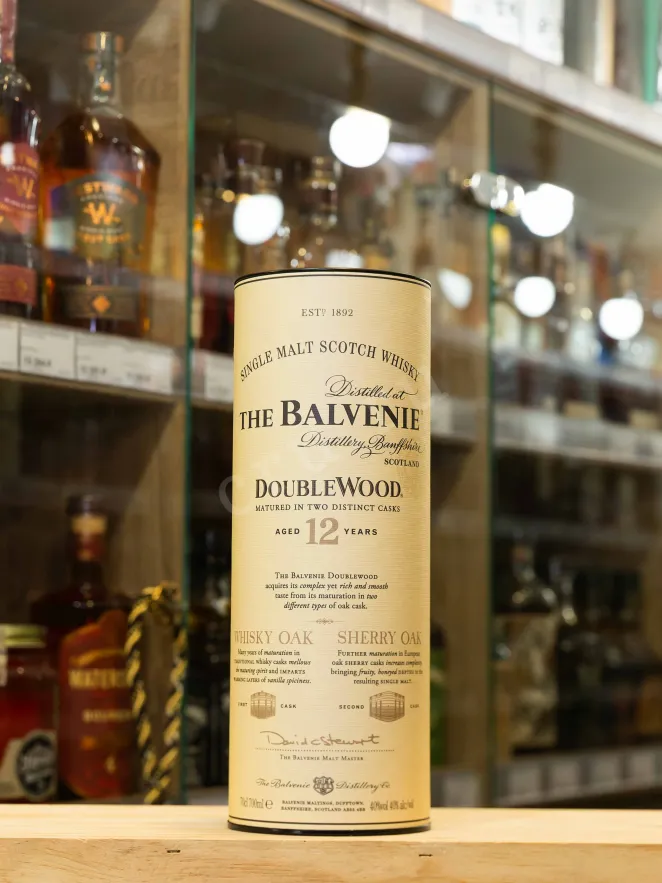 В магазине Крю Профи Balvenie 12 years in tube 0.7 л