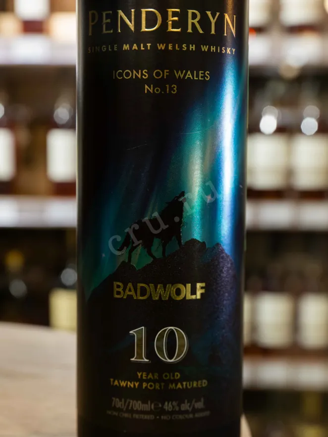 В магазине Крю Профи Penderyn Badwolf 10 years old in gift box 0.7 л