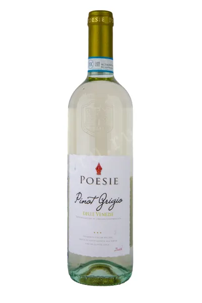 Вино Poesie Pinot Grigio delle Venezie DOC 2022 0.75 л