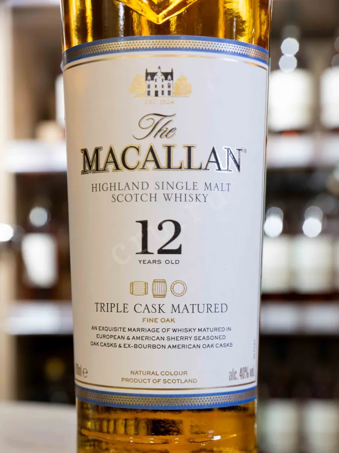 В магазине Крю Профи Macallan 12 years Triple Cask 0.7 л
