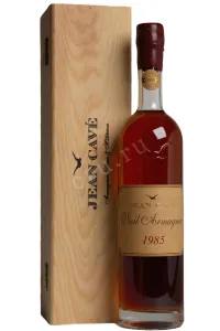 Арманьяк Jean Cave Vieil Armagnac AOC wooden box 1985 0.7 л