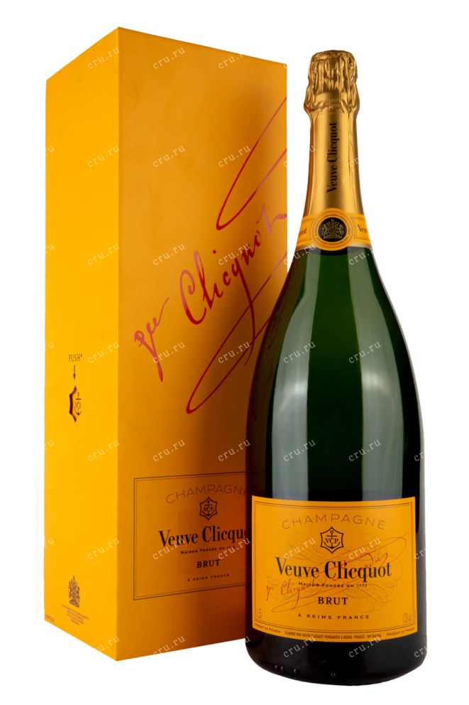 Шампанское Veuve Clicquot Ponsardin in gift box  1.5 л