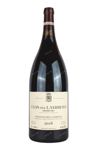 Вино Clos des Lambrays Grand Cru  2016 1.5 л