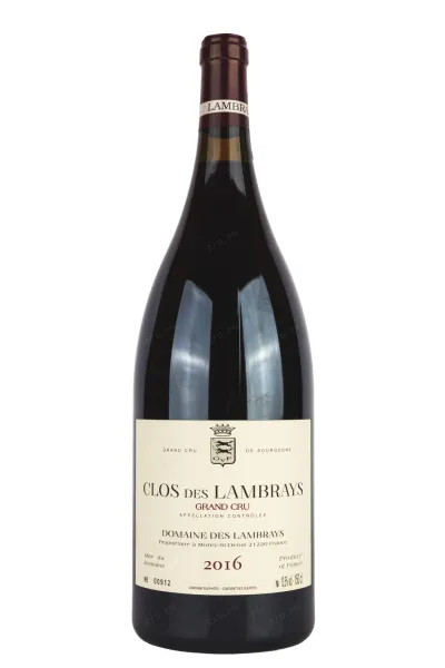 Вино Domaine des Lambrays Clos des Lambrays Grand Cru  2016 1.5 л