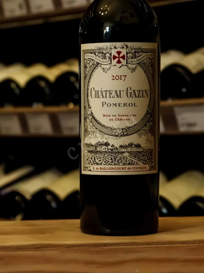 В магазине Крю Профи Chateau Gazin Pomerol AOC 2017 0.75 л