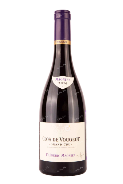 Вино Clos de Vougeot Grand Cru Frederic Magnien 2016 0.75 л