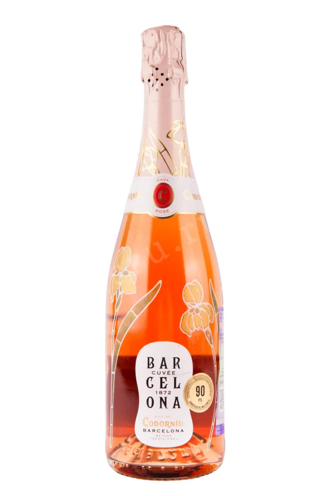 Игристое вино Codorniu Cuvee Barcelona Rose 2018 0.75 л