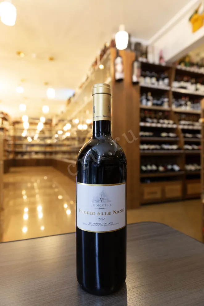 В магазине Крю Профи Le Mortelle Poggio alle Nane Maremma DOC 2018 0.75 л