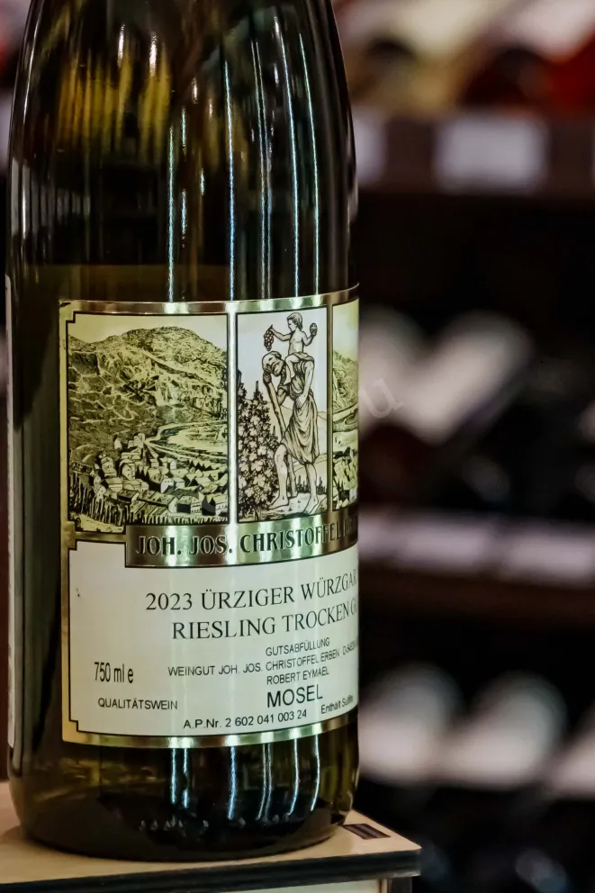 В магазине Крю Профи Joh. Jos. Christoffel Erben Urziger Wurzgarten Riesling trocken GG 2023 0.75 л
