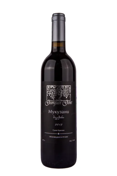 Вино Georgian Gene Mukuzani 2019 0.75 л