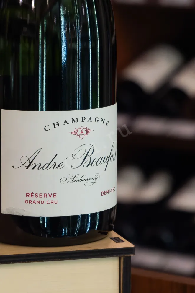 В магазине Крю Профи Andre Beaufort Ambonnay Reserve Grand Cru Demi-Sec 2018 0.75 л
