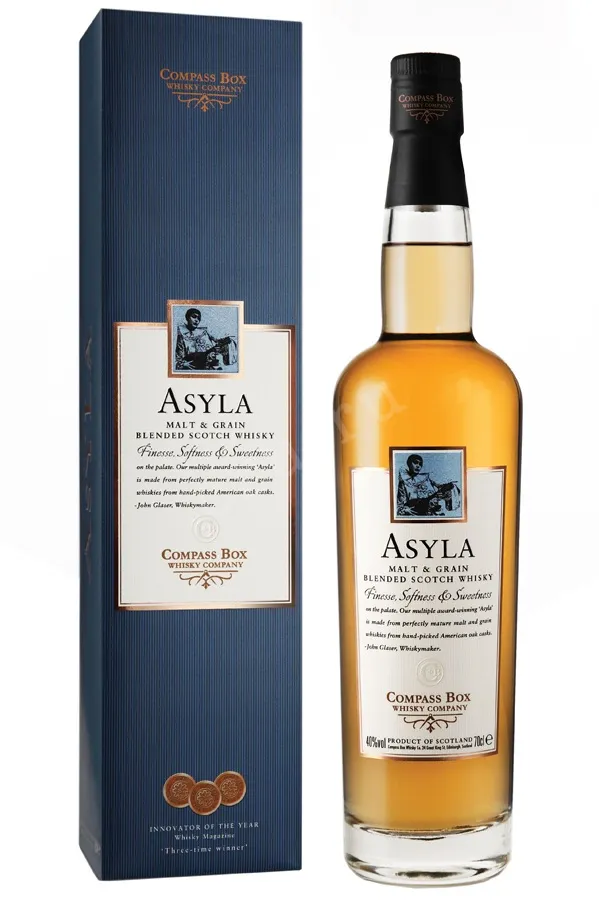Виски Compass Box Asyla 9 years in gift box  0.7 л