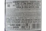 Контрэтикетка Elena La Luna Barbera d'Alba Roberto Sarotto 2022 0.75 л