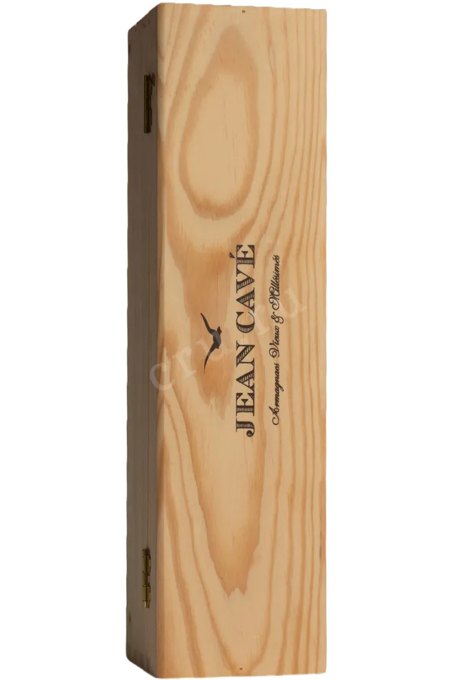 Деревянная коробка Jean Cave Vieil Armagnac 1974 AOC wooden box 1974 0.7 л