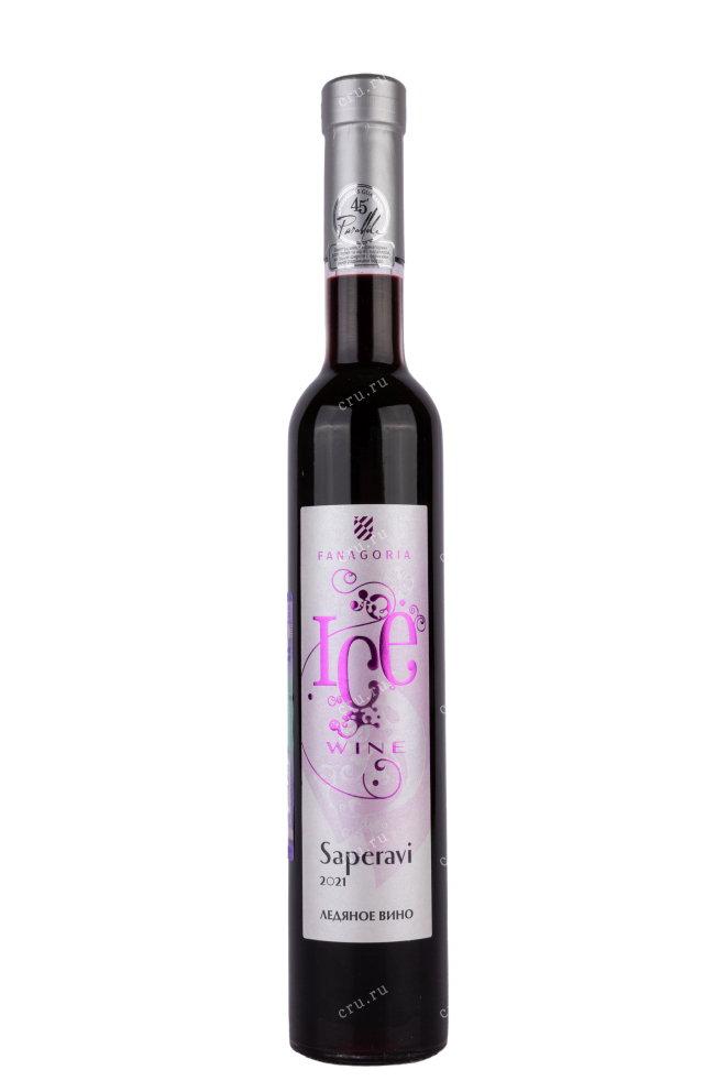 Вино Фанагория Саперави Ледяное Вино в тубе 2021 0.375 л