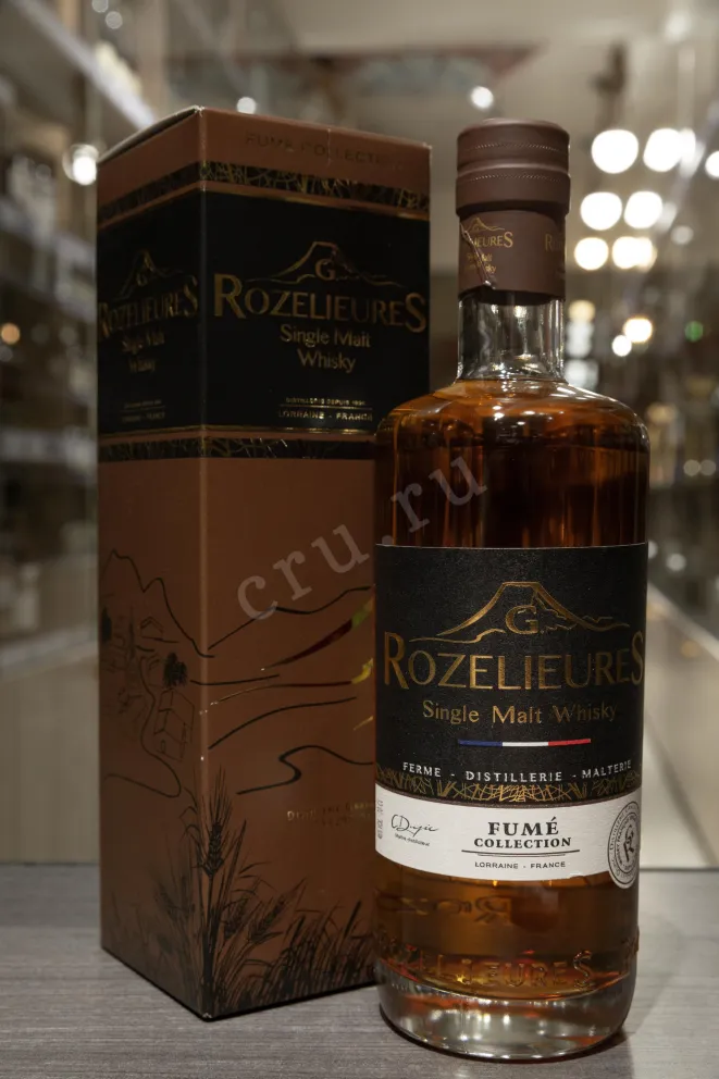 В магазине Крю Профи Rozelieures Fume Collection Single Malt in gift box 0.7 л