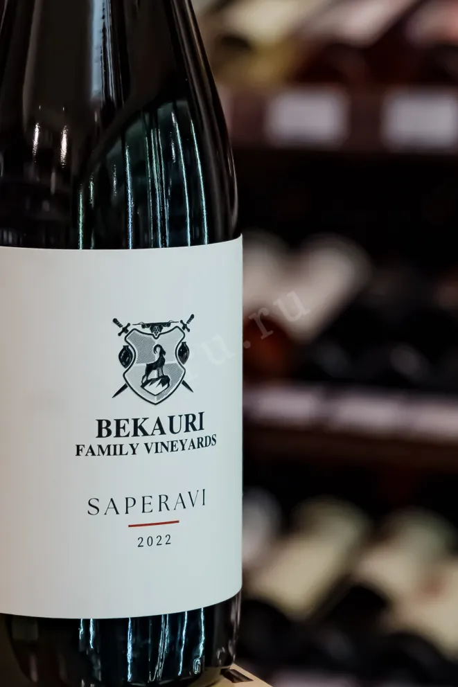 В магазине Крю Профи Bekauri Saperavi 2022 0.75 л