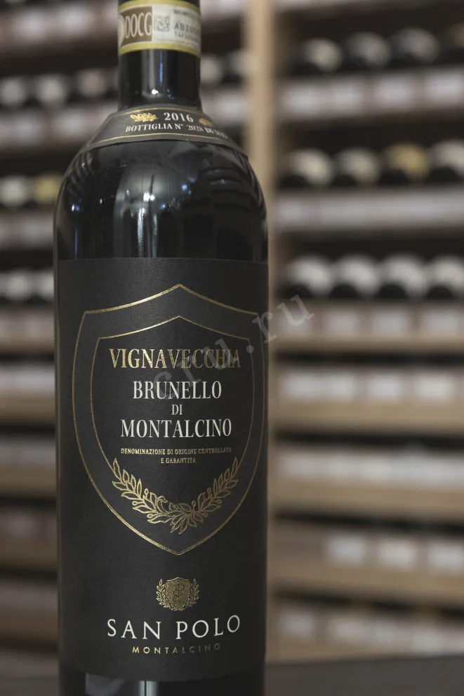 В магазине Крю Профи San Polo Brunello di Montalcino Vinavecchia DOCG 2016 0.75 л