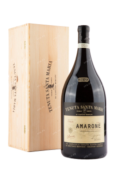 Вино Tenuta Santa Maria Amarone della Valpolicella Classico Riserva gift box 2012 5 л
