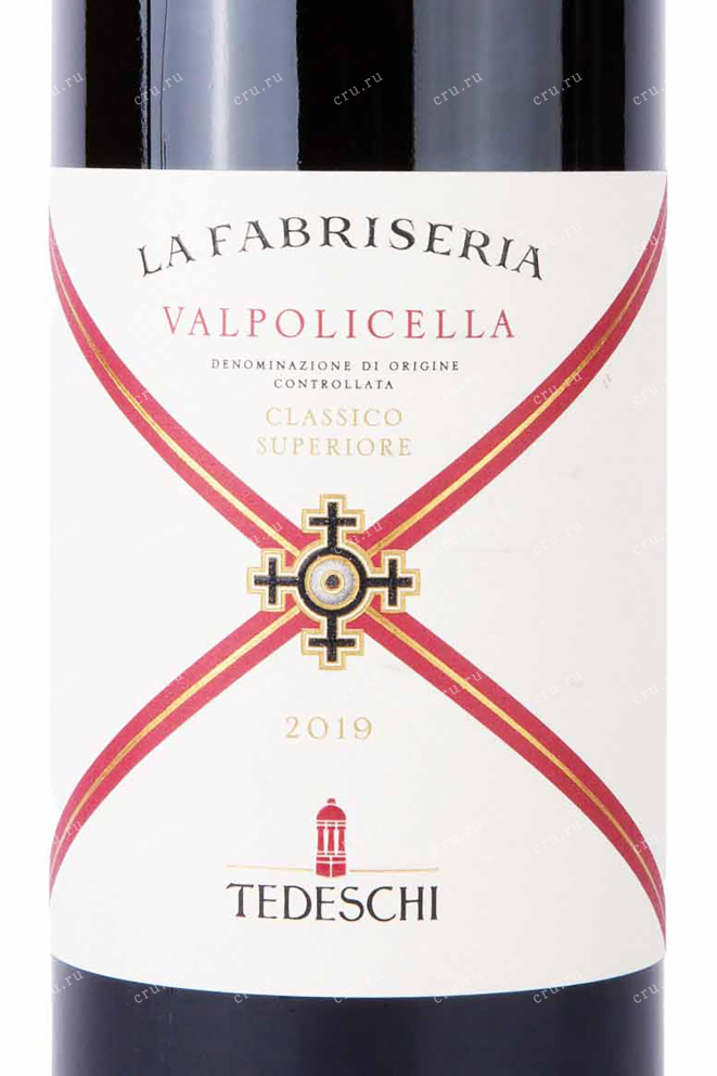 Этикетка Tedeschi La Fabriseria Amarone della Valpolicella Classico Superiore 2019 0.75 л