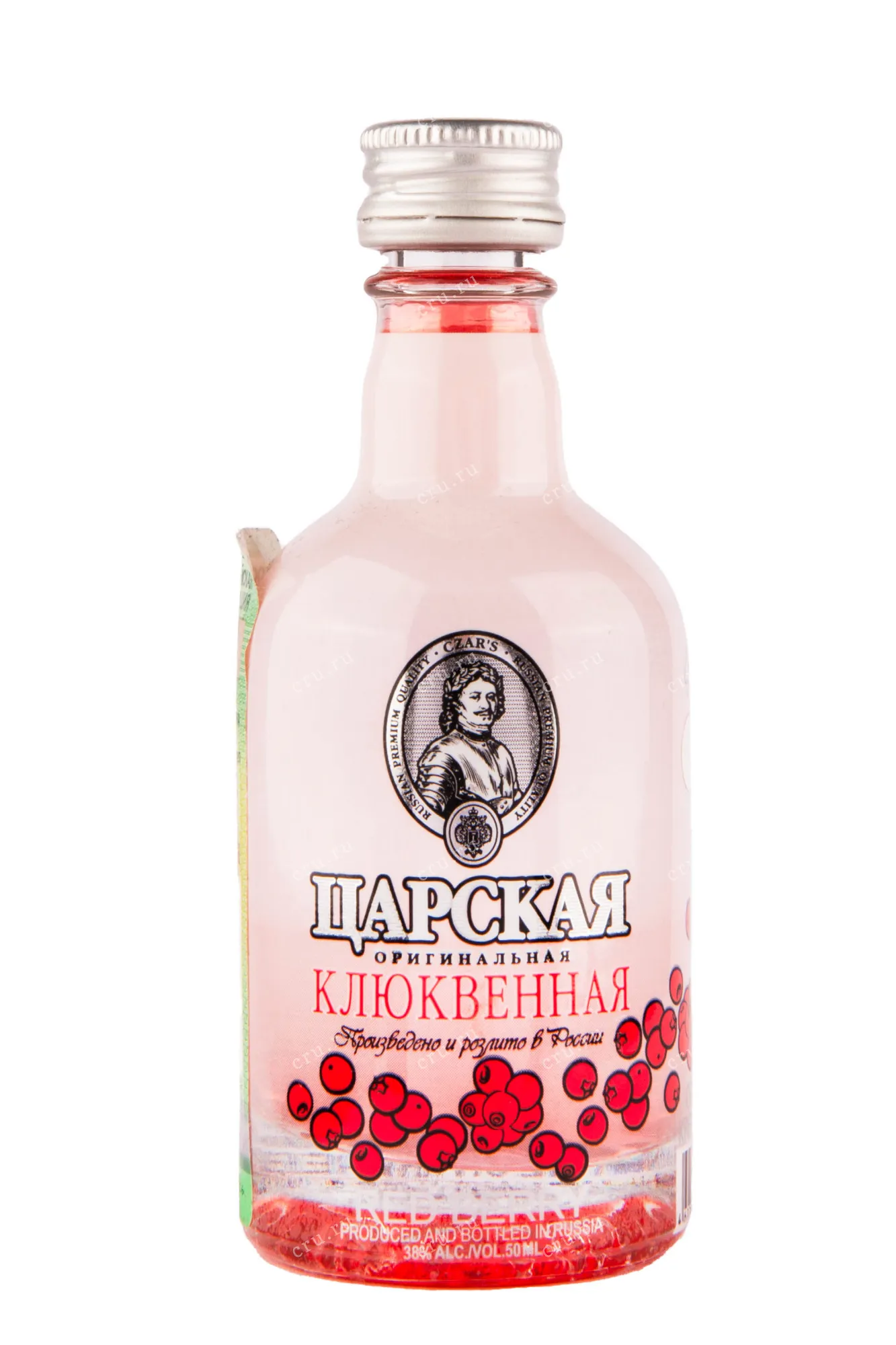 Фото — Настойка Царская Оригинальная Клюква  0.05 л