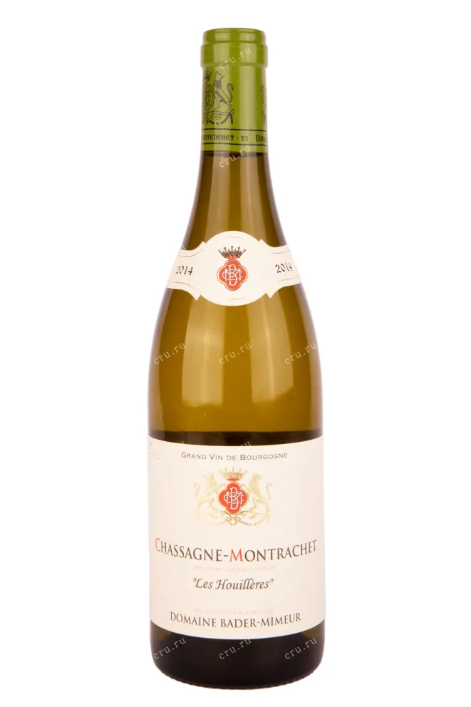 Вино Domaine Bader-Mimeur Chassagne-Montrachet Les Houilleres 2014 0.75 л