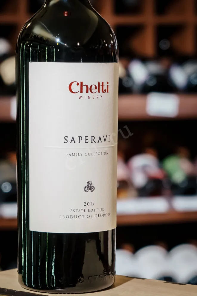 В магазине Крю Профи Chelti Family Collection Saperavi 2019 0.75 л