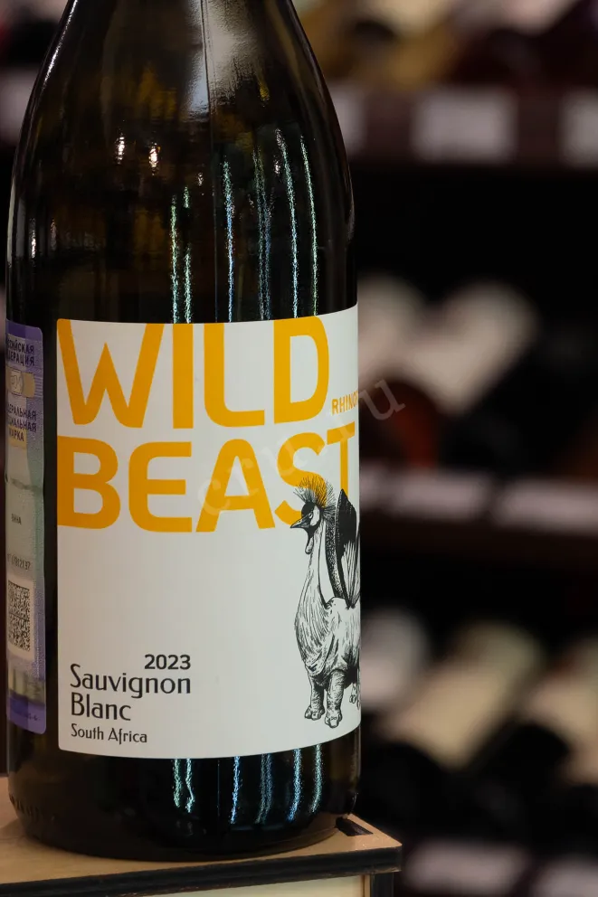 В магазине Крю Профи Wild Beast Rhinofly Sauvignon Blanc 2023 0.75 л