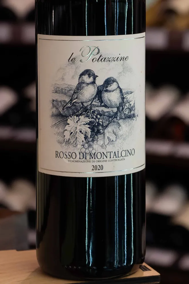 В магазине Крю Профи Le Potazzine Rosso di Montalcino 2020 0.75 л