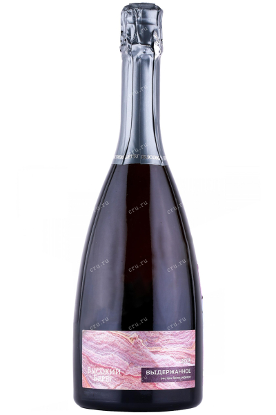 Игристое вино Высокий берег розовое экстра брют  0.75 л