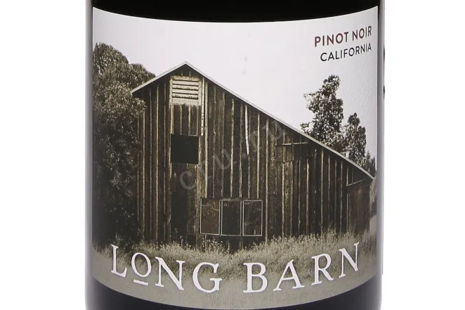 Этикетка Long Barn Pinot Noir 2021 0.75 л