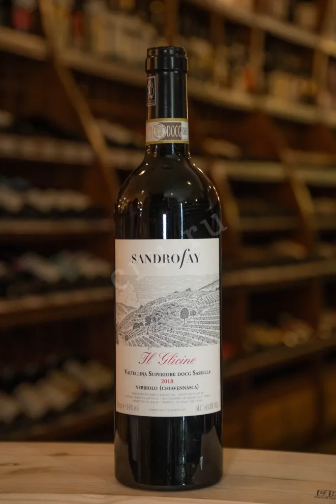 В магазине Крю Профи Sandro Fay Il Glicine Valtellina Superiore Sassella 2018 0.75 л