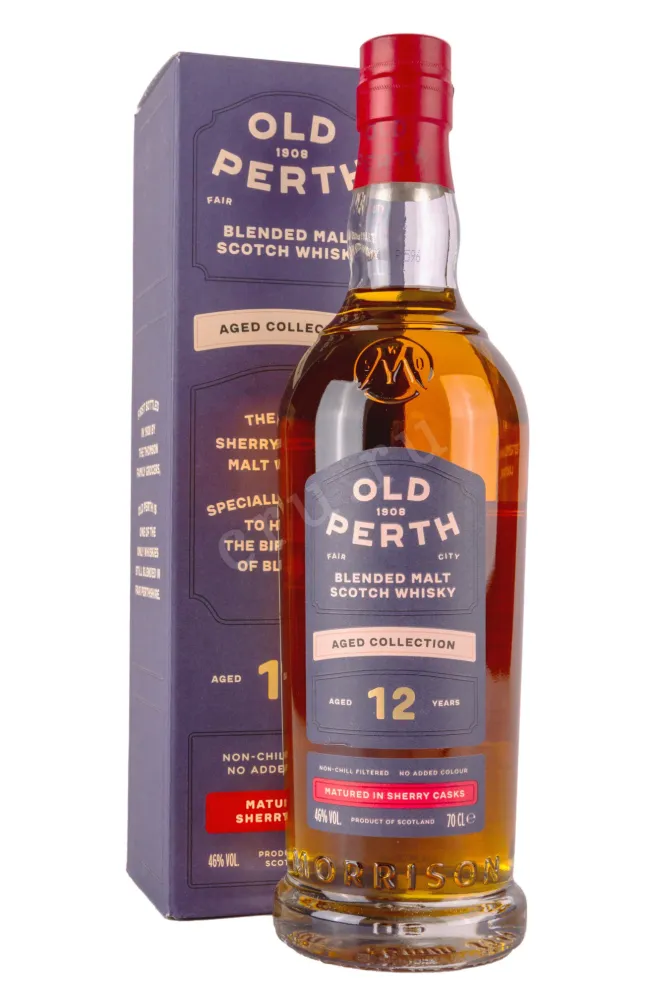 Виски Old Perth 12 year old in gift box  0.7 л
