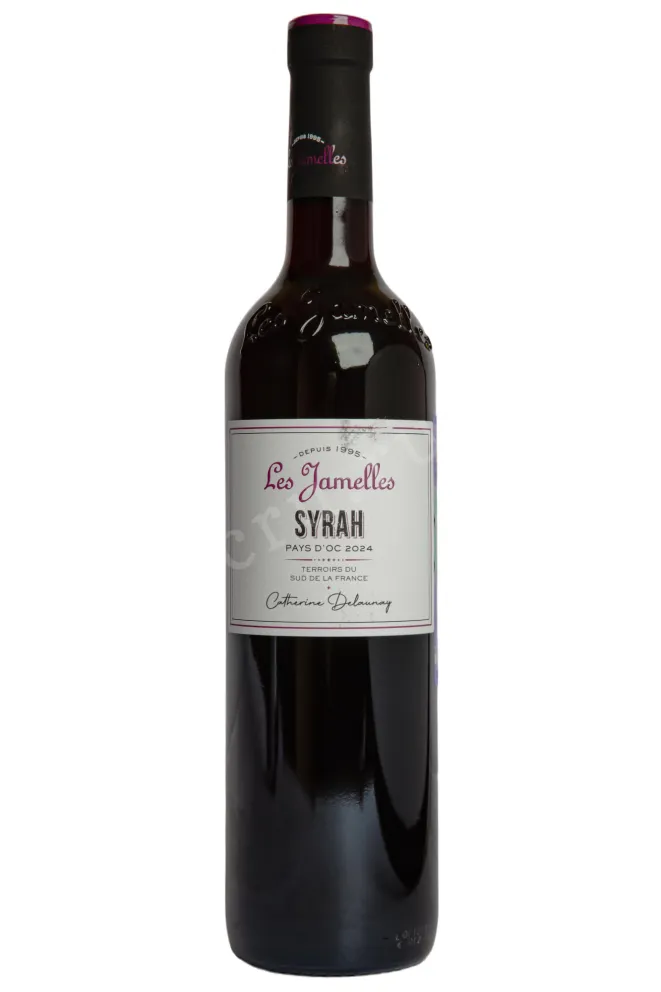 Вино Les Jamelles Syrah 2024 0.75 л