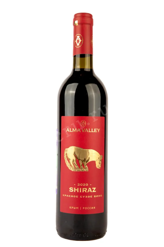 Вино Алма Велли Шираз 2019 0.75 л